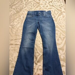 Lee Women's Dark Blue Flared Jeans